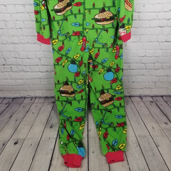 HAPPY HOLIDAYS | Christmas lights burgers pajamas - Picture 3 of 8